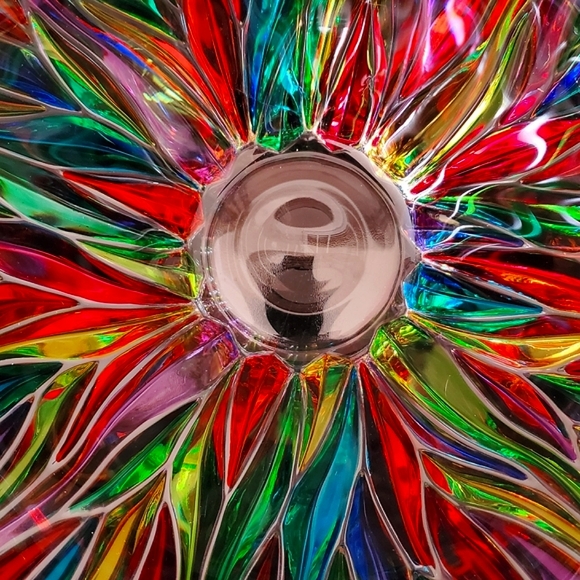 Spectacular 10 1/2" Due Zeta Zecchin Venetian / Murano Art Glass Bowl - Picture 10 of 16